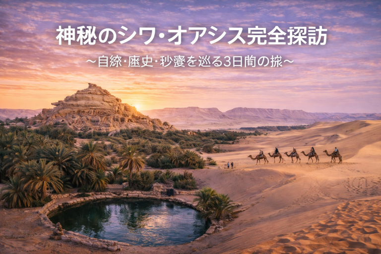 シワ・オアシス3日間ツアー